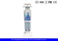 Lockable Kiosk Freestanding Secure Ipad With Logo Panel Leaflet Rack