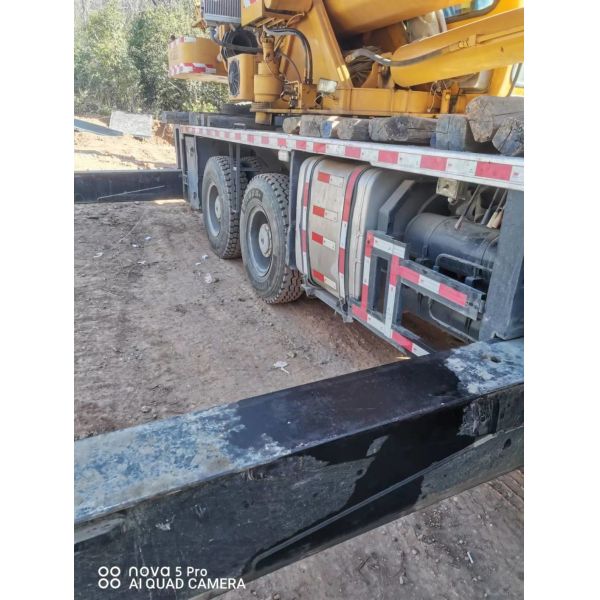 2013 Year 90 Ton All-Terrain Used Truck Crane for Lifting Equipment in Orange