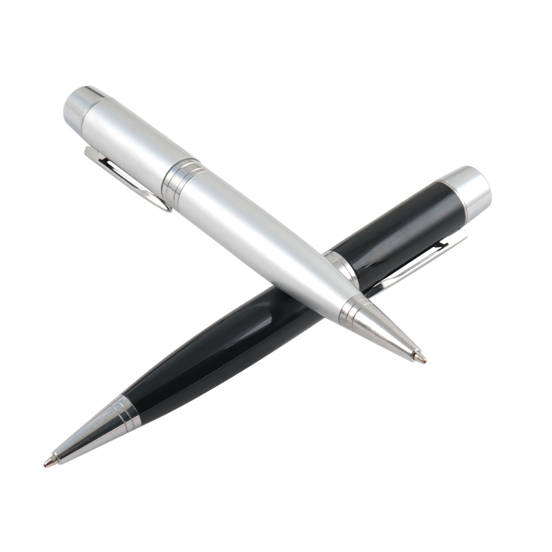 CE ROHS FCC Certified Pen USB Flash Drive with USB 2.0 and USB 3.0 Compatibility - Dual Function Pen and Flash Drive