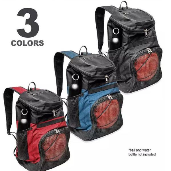 Водостойкая сумка рюкзака баскетбола ткани Оксфорда полиэстера