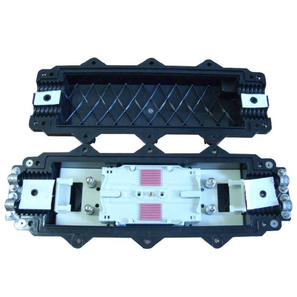 Dome Type FTTH Products 2 In 2 Out Closure Joint Closure Dust Proof Anti Aging