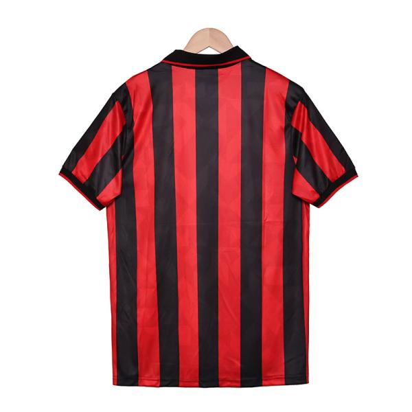 ​​1993-1994 AC Milan Home Retro Football Jerseys Classic Customization​
