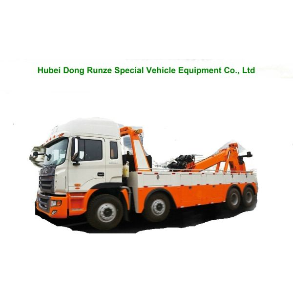 JAC Integrated Recovery Tow Truck , Car Recovery Truck Boom Max Lifting 20 Ton