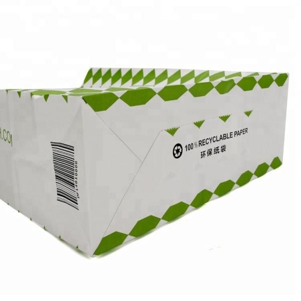 Flexo Printing Kraft Twisted Handle Paper Bags Biodegradable With Logo Printing