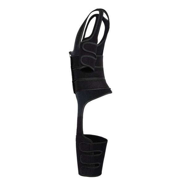 Waist Thigh Shaper Customized With Arm Three Belts Thigh Shaper High Waist