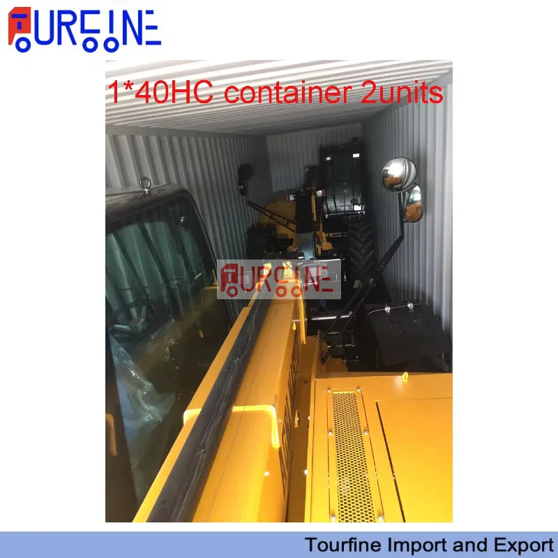 3 Ton All Terrain Telescopic Forklift For Agriculture Construction Material Handling
