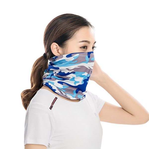 White Sport Sublimation Headband Blanks Polyester Handkerchief For Sublimation