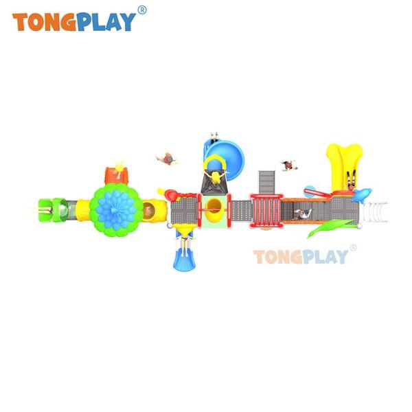 Amusement Children Outdoor Playground Commercial Water Park Equipment Aqua Park Plastic Water Slide for Sale