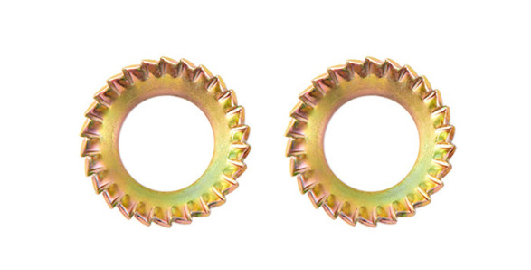 Countersunk Toothed Lock Washer Types Galvanization Zinc Plated DIN6798(V)