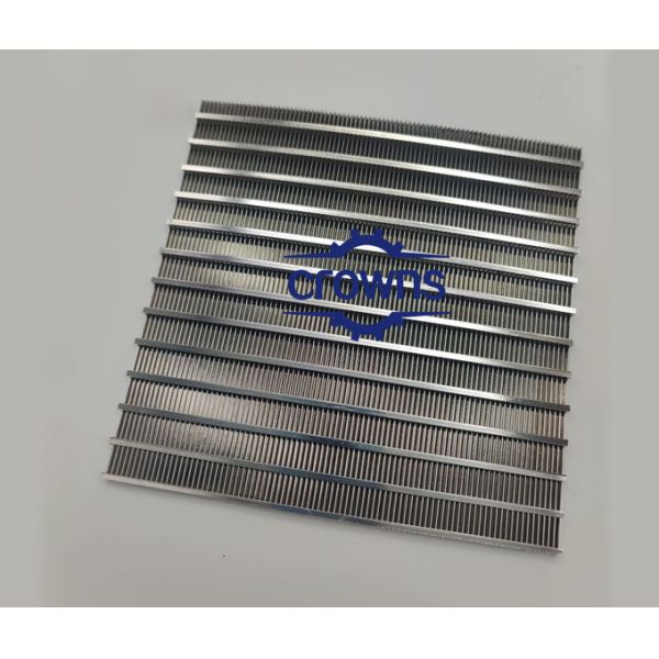 0.2mm Gap Welded Wedge Wire Screen Sieve Pipe Bend Screen Джонсонский скважинный фильтр