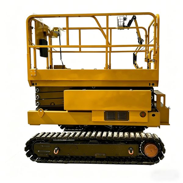 Outdoor Horizontal 26 Foot Scissor Lift Heavy Duty Towable Equipment