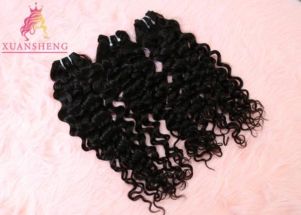 Grade 10A Virgin Human Hair Brazilian Italian Curly Bundles Wave