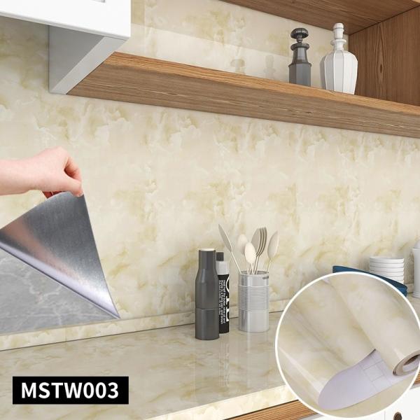 White Marble Peel And Stick Wallpaper For Household Makeover Project
