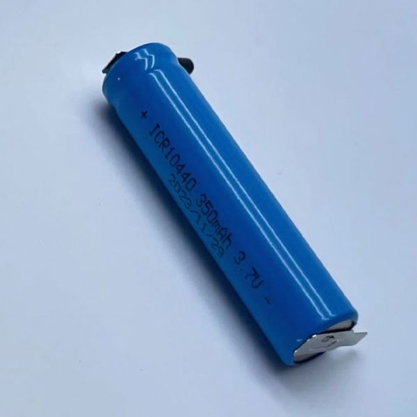 10440 Lithium Battery Rechargeable 3.7V High Capacity 350mAh Power Battery