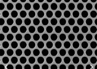 Longueur 0,5-30m métal perforé en aluminium avec motif trou de fente