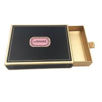 Custom Luxurious Folding Gold Foil Paper Beauty Drawer Wrapping Box for Cosmetics Packaging Solutions