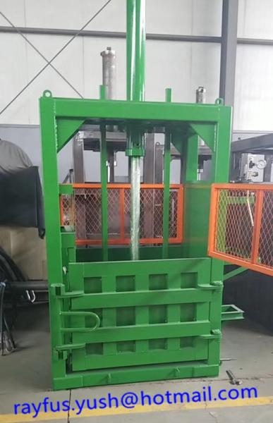 Prensa portátil do cartão de Mini Cardboard Baler Machine móvel/único cilindro
