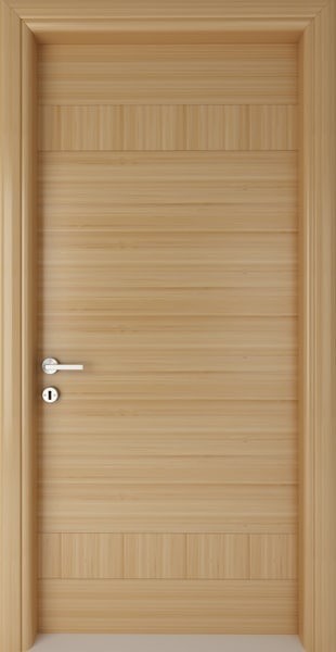 Modern Design Side Opening Veneer Interior Doors for Houses from Italy
