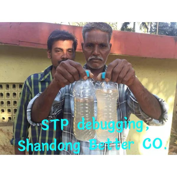 Instalação de tratamento de esgotos em solo Compacto dispositivo de tratamento de águas residuais com 1