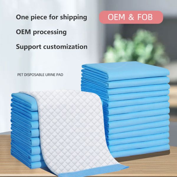Pad pour chien en tissu non tissé doux jetable pour animaux de compagnie chiot pour chien