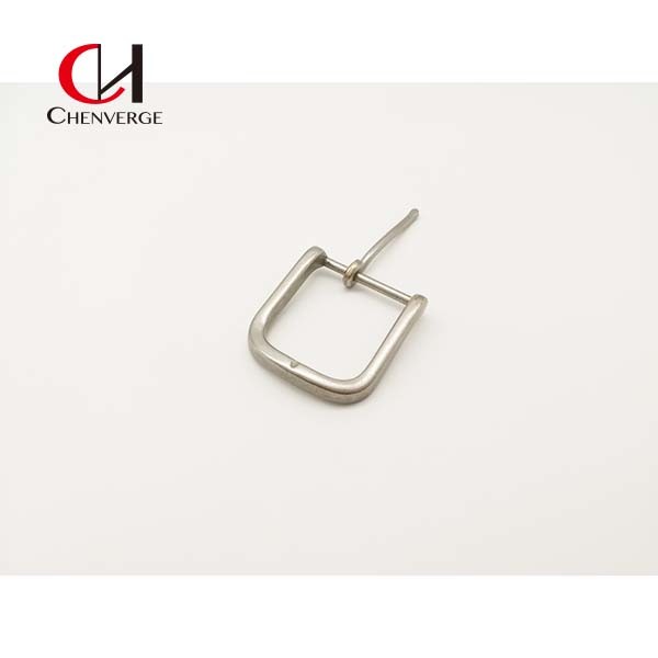 Matte Brushed Nickel Metal Belt Buckles Corrosion Resistant Practical