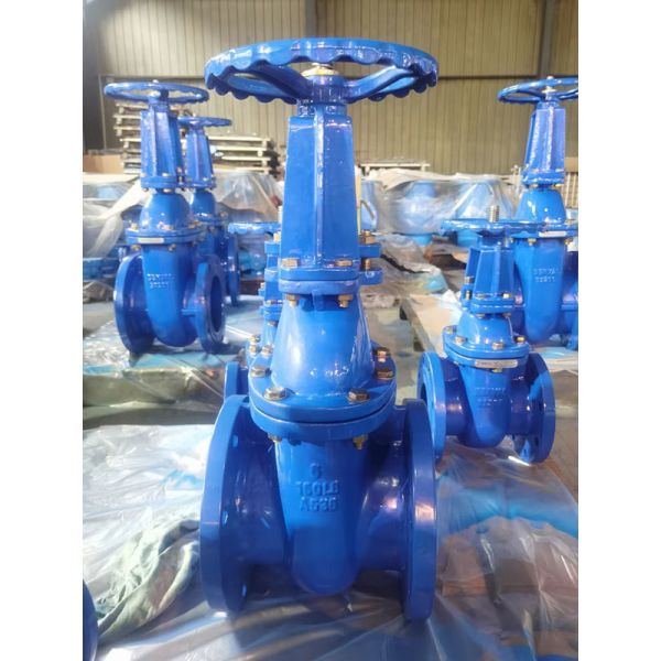 Resilient Wedge Flanged Metal Seat Gate Valve 8" ISO9001 Certificated