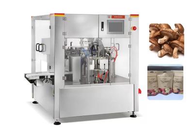 Automatic Grain Biscuit Food Rotary Premade Doypack Bagging Pouch Bag Packing Packging Machine