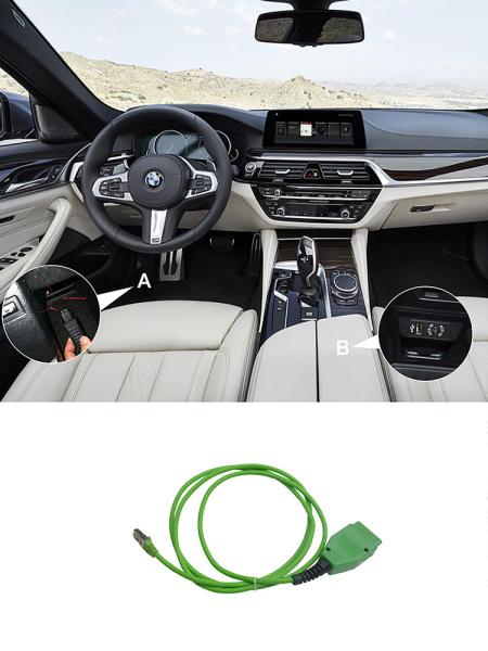 Unichip BMW Enet Cable Full Screen Carplay BMW Esys Esys-Pro Esys Plus