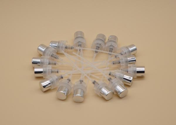 bomba de prata de alumínio do perfume de 15mm Crimpless com o colar para cuidados pessoais