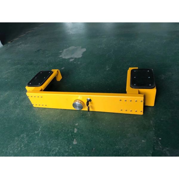 Aluminum Rubber Friction Increased Anti Theft Wheel Lock L1100xW664xH200