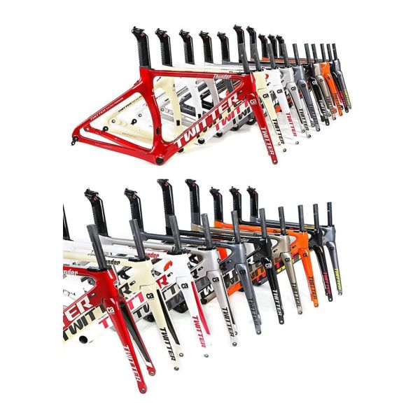 гром Twitter рамки велосипеда дороги углерода 700C 52cm Aero для велосипеда дороги