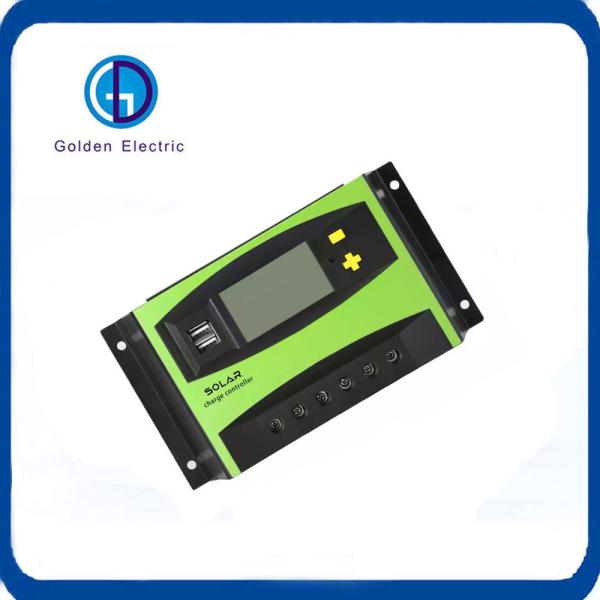12V/24V 10A/20A/30A/40A/50A/60A Controlador de carregador solar PWM com sistema de energia solar