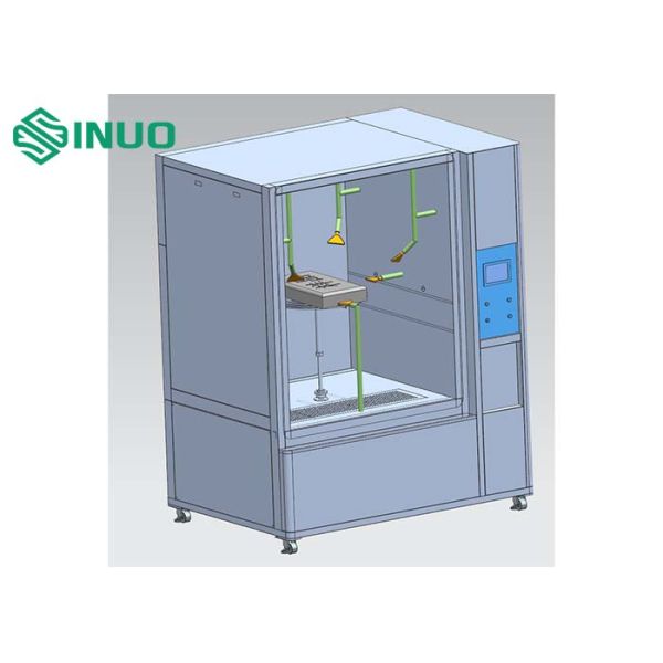 QM-333 Test No.14 High Pressure Rain Test System 8 Nozzles Waterproof Testing Equipment