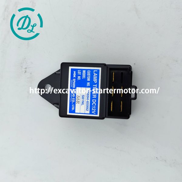 EexcavaStart Kubota Excavator Lamp Timer DC12V OEM 15694-65992 15694-65990