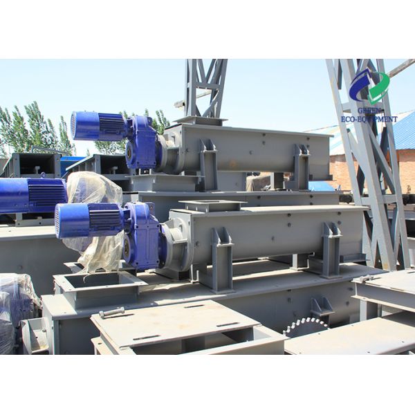 Heat Resistant Sand Auger Conveyor System Ash Screw Conveyor