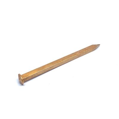 Cobre de 50MM x 2,6 quadrados que telha pregos, pregos de madeira de lustro do barco