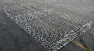 Rede de arame galvanizada pesada KAWAT BRONJONG 2x1x0.5Mx2.7mm de Gabion 3.4mm