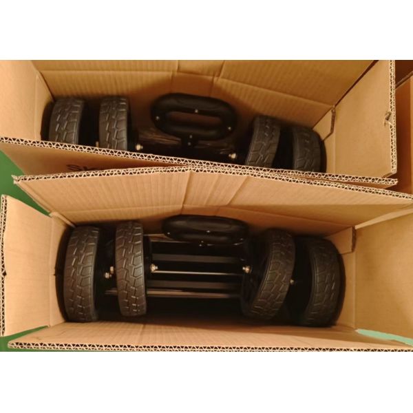 Mini Folding Wagon Trolley Load Capacity 80-100LB Oxford PVC Cloth Material