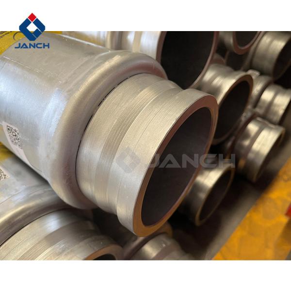 Mortar Plaster Concrete Pump Rubber Hose 85 Bar 125mm Diameter With Single Or Double End Coupling