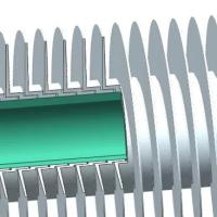 DELLOK Type L Tensions de climatisation en alliage de cuivre Tubes ronds d'épaisseur 0,4 mm
