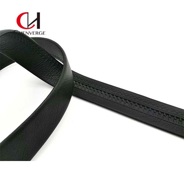 Черный пояс бизнесмена 38mm кожаный, поясы платья Antiwear людей неподдельные кожаные
