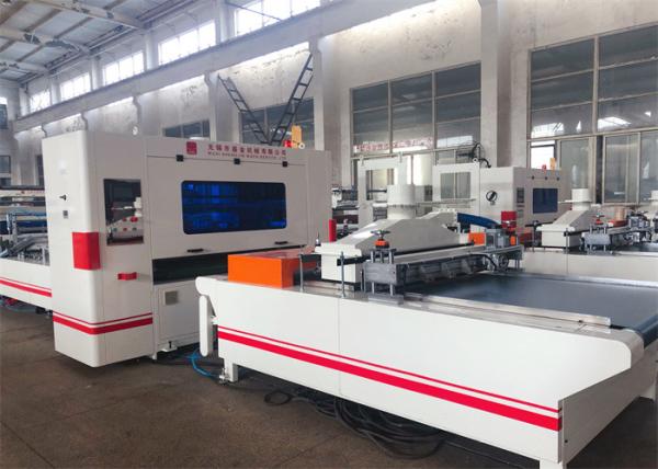 Auto Cuttor HPL Acrylic Coating Laminating Machine PUR Hot Melt Adhesive 800-1300mm