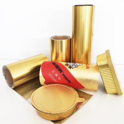 Multi Layer PET Aluminum Foil Sealing Film For Pasteurization Heat Sealed PP Bottle Substrate