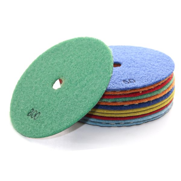 2 -9 Inch Dry Resin Diamond Polishing Pads for Concrete Floors