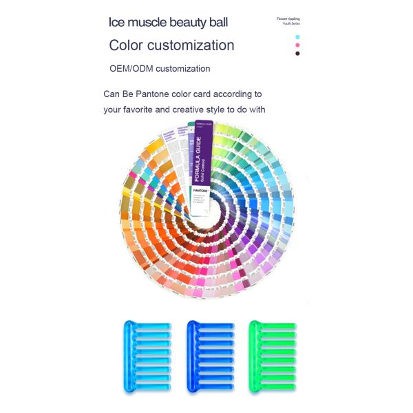 2024 Popular Gua Sha Lady Comb Black/Blue Massage Comb for Long Hair Maintenance and Dual-Function Ice Muscle Beauty