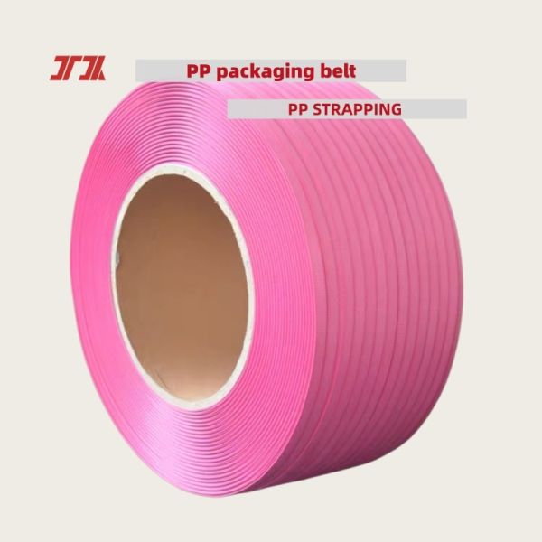 High-speed PET PP packing belt white 12mm PP packing strap suitable for Automatic strapping machine
