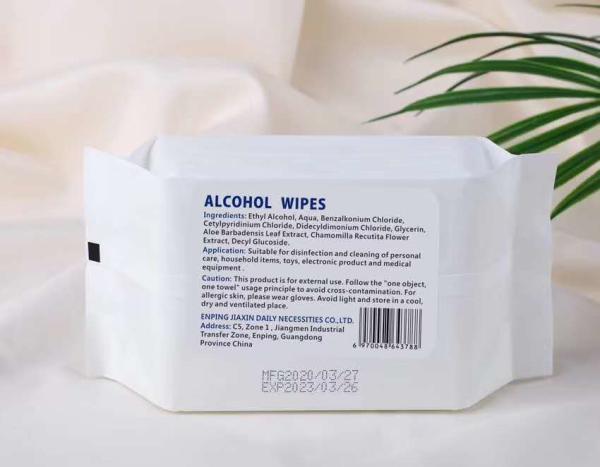75% Alcohol Disinfectant Wipes / Non Woven Hospital Grade Alcohol Wipes