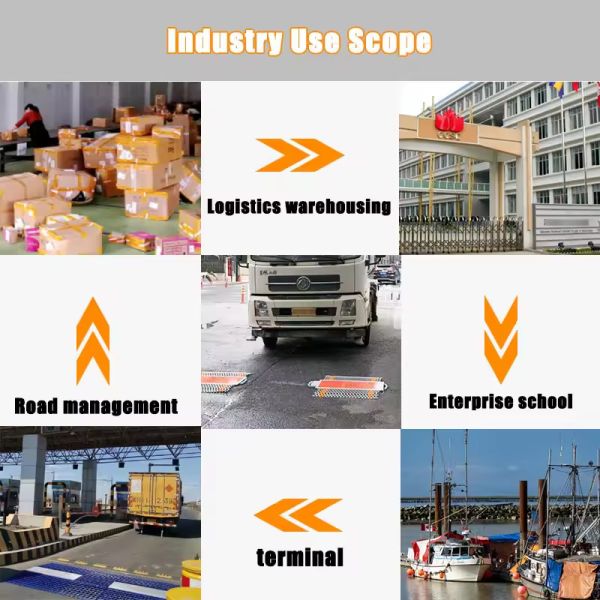 Weighing Axle Load Scale Of Road Vehicle Weight Scale Heavy-duty Truck Scales Weighbridge For Sale