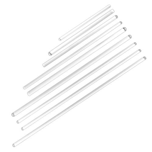 Two Ends Round Laboratory Clear Glassware Glass Stirring Rod Price