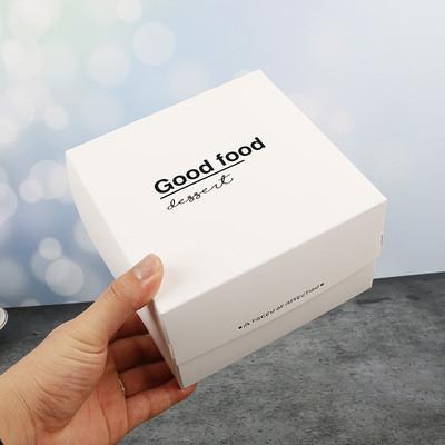 TUV ISO Christmas Dessert Takeaway Boxes Environmental Friendly